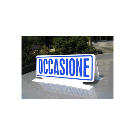 Cartello magnetico bifacciale per tetto auto Cartello magnetico bifacciale per tetto auto