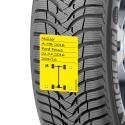 ETICHETTE ADESIVE PER DEPOSITO GOMME 