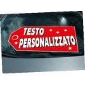 CARTELLO PER PARABREZZA "CORO"