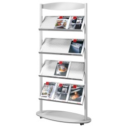 SCAFFALE PER BROCHURE 12 X DIN A4