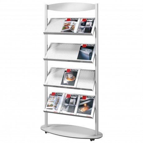 SCAFFALE PER BROCHURE 12 X DIN A4 SCAFFALE PER BROCHURE 12 X DIN A4