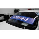 STRISCIONE CON SCRITTA PER PARABREZZA