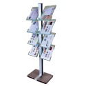 STAND PER BROCHURE CON 8 SCOMPARTI