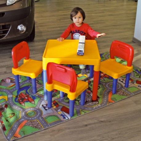 Set tavolino e sedie per bambini