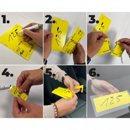ID CARD CON ADESIVO PER PARABREZZA E CARTELLINI PER CHIAVI