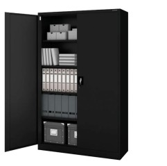 ARMADIO PER ARCHIVIO NERO CM.115X185X40
