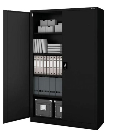 ARMADIO PER ARCHIVIO NERO CM.115X185X40