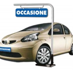 Asta pubblicitaria curvata OCCASIONE