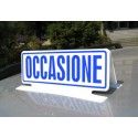 Cartello magnetico bifacciale 60 x 18
